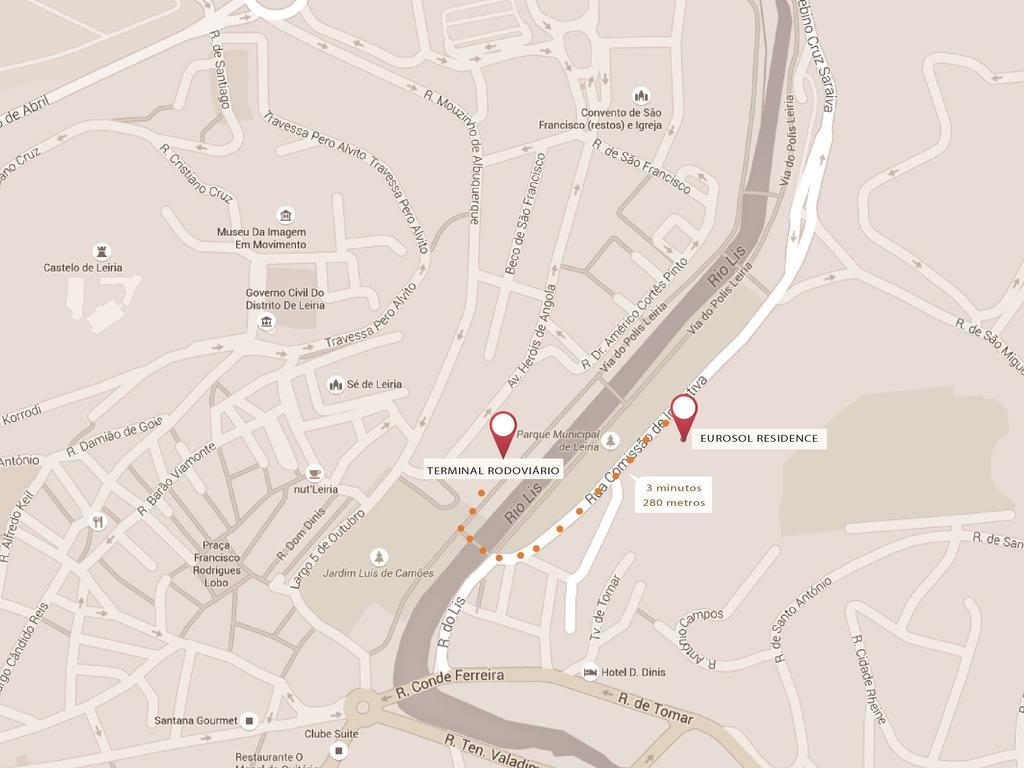 Eurosol Residence Hotel Apartamento เลเรีย ภายนอก รูปภาพ